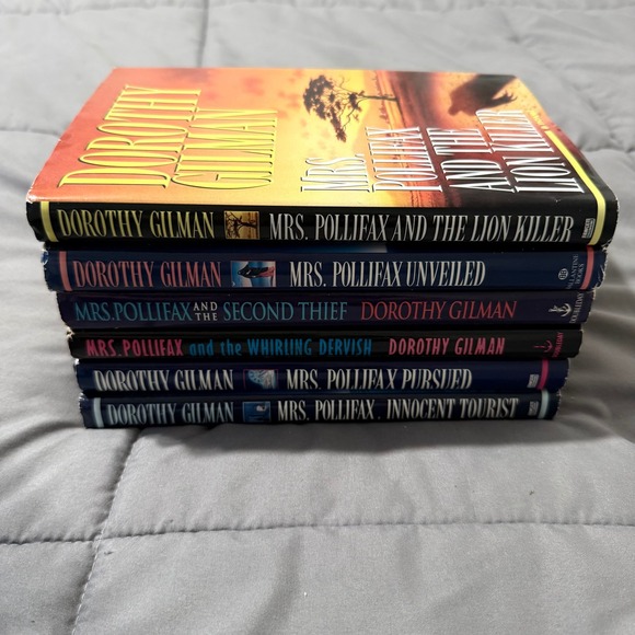 Dorothy Gilman Other - Dorothy Gilman Mrs Pollifax Mystery Series Lot of 6 Paperback Books Spy Thriller